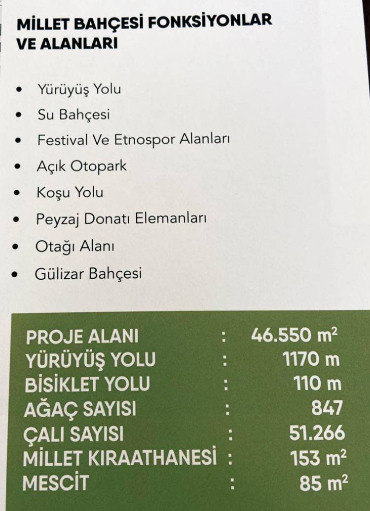 HATAY MİLLET BAHÇESİ BAŞLIYOR