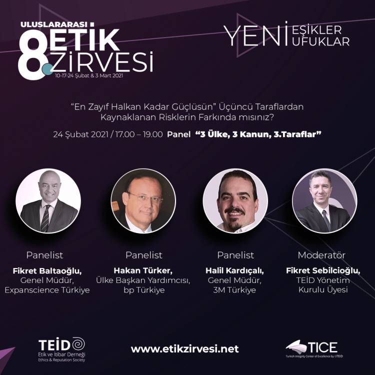Expanscience Türkiye 8. Uluslararası Etik Zirvesi’nde