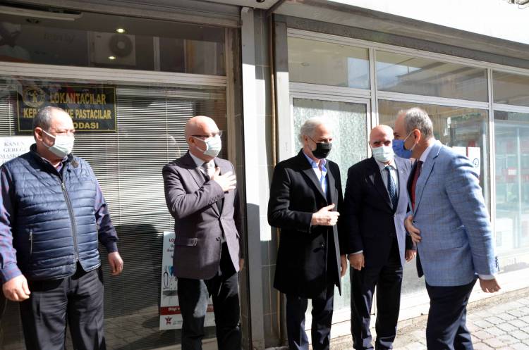 İTSO Başkanı Yılmaz Kaymakam Yönden ile birlikte  Esnaf Oda Başkanlarını Sorunlarını Dinledi