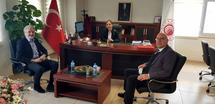 İTSO Başkanı Yılmaz’dan Gümrük Müdürü Özdemir’e Ziyaret