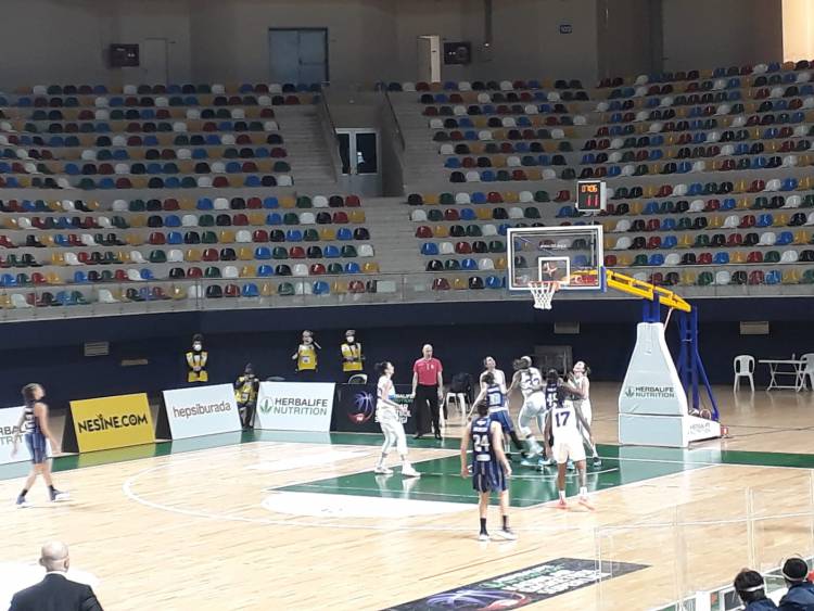 HATAY BÜYÜKŞEHİR BELEDİYESPOR İZMİT’TEN MUTLU DÖNÜYOR İZMİT BELEDİYESPOR-HATAY BÜYÜKŞEHİR BELEDİYESPOR:96-97