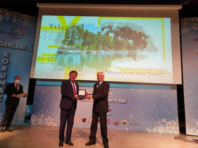ARSUZ’A“YILIN ŞEHİR ESTETİĞİ PROJESİ” ÖDÜLÜ