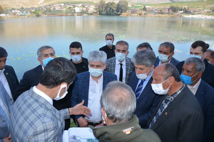 MİLLETVEKİLİ YAYMAN, VALİ DOĞAN VE BAŞKAN YAVUZ KIRIKHAN’DA İNCELEMELERDE  BULUNDU