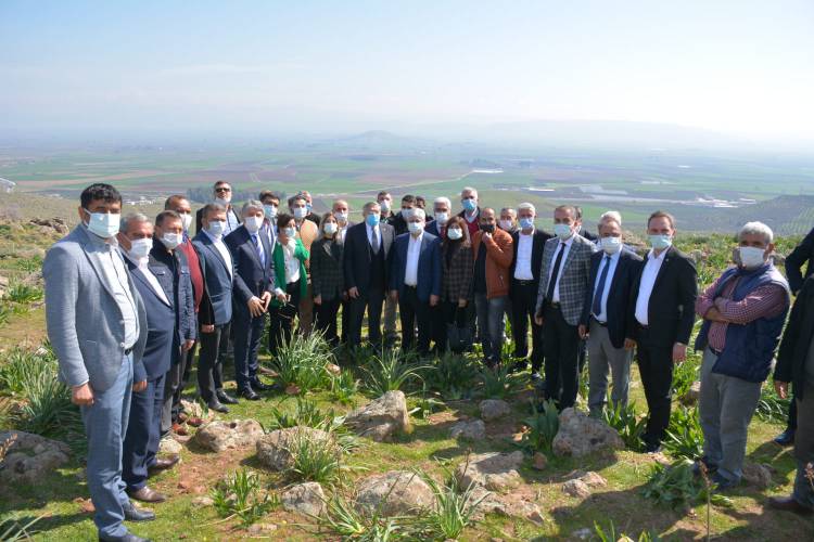 MİLLETVEKİLİ YAYMAN, VALİ DOĞAN VE BAŞKAN YAVUZ KIRIKHAN’DA İNCELEMELERDE  BULUNDU