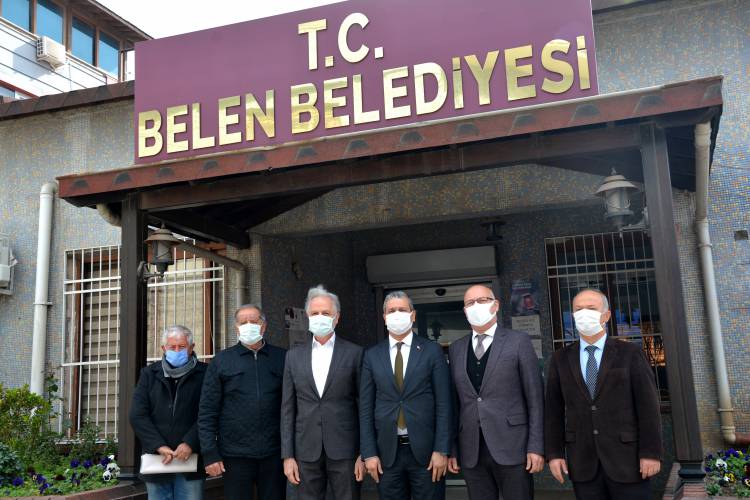 İTSO Yönetiminden Belen Belediye Başkanı Gül’e Ziyaret “İskenderun-Belen Esnafı Modern Sanayi Sitesine Kavuşacak”