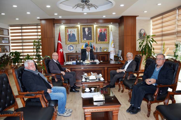 İTSO Yönetiminden Belen Belediye Başkanı Gül’e Ziyaret “İskenderun-Belen Esnafı Modern Sanayi Sitesine Kavuşacak”