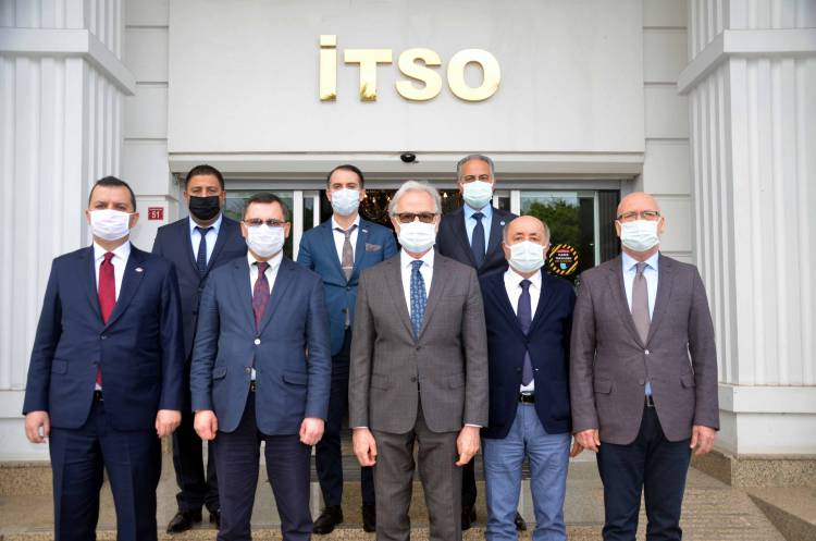 Rus-Türk Ticaret Evi ROST Heyeti İTSO’yu Ziyaret Etti “Türkiye ile Rusya Arasındaki Ticari İlişkilerin Güçlendirilmesi Hedefleniyor”