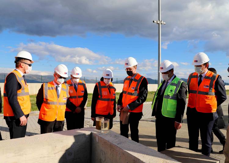 BÜYÜKELÇİ LANDRUT, OVA BÖLGESİNE YAPILAN 5. TESİSİ İNCELEDİ