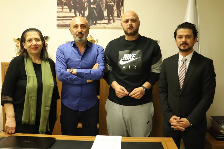 HATAY BÜYÜKŞEHİR BELEDİYESPOR EKİN BAŞ İLE DEVAM DEDİ BAŞANTRENÖR EKİN BAŞ İLE SÖZLEŞME YENİLENDİ