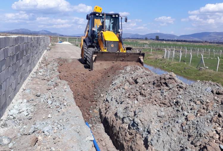 KIRIKHAN KAMIŞLAR MAHALLESİ’NE YENİ ŞEBEKE