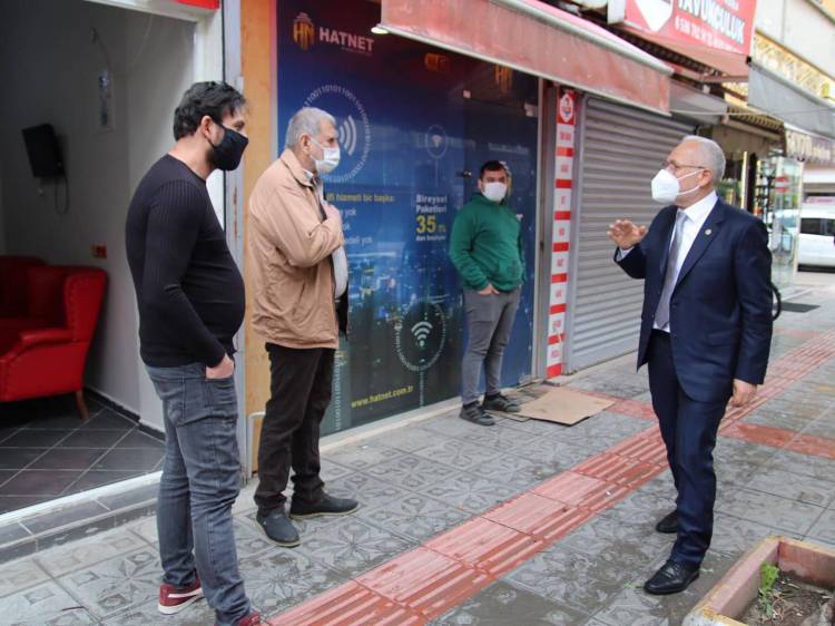 BAŞKAN TOSYALI,HER ZAMAN HALKIN İÇİNDE