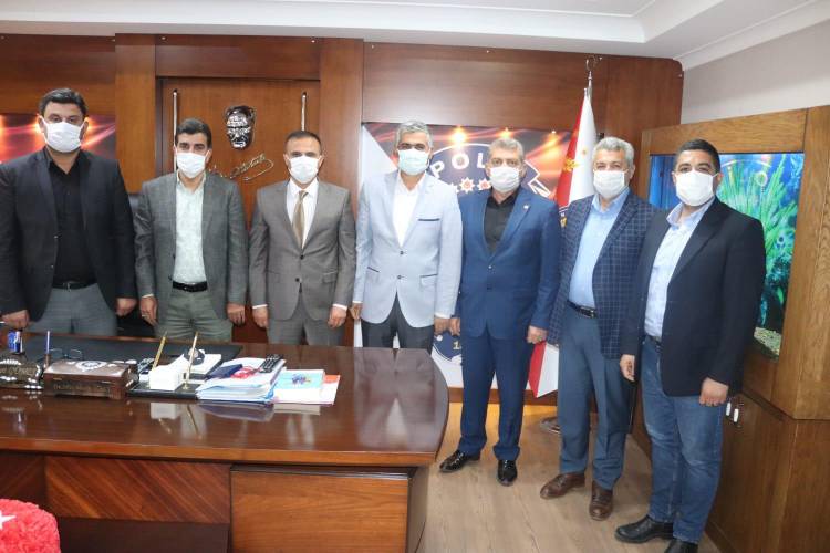 ÖzÇelik- iş ten Emniyet Müdürlüğüne Ziyaret