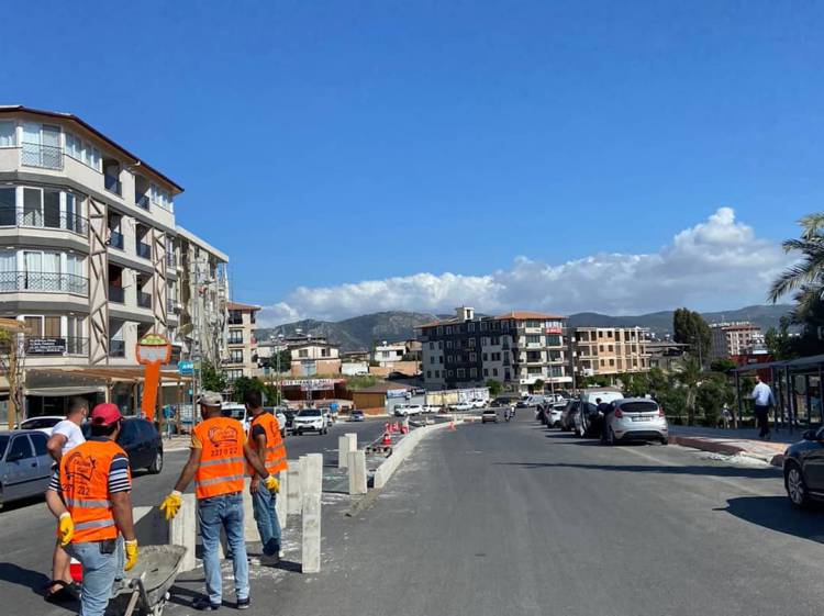 ŞÜKRÜ BALCI CADDESİ YENİ GÖRÜNÜMÜNE KAVUŞUYOR