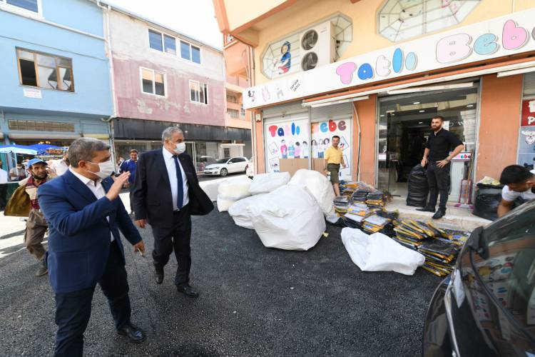 BAŞKAN YILMAZ:“ SÖZ VERDİĞİMİZ GİBİ ŞEHRİMİZİ ASFALTLA BULUŞTURMAYA DEVAM EDİYORUZ.” 