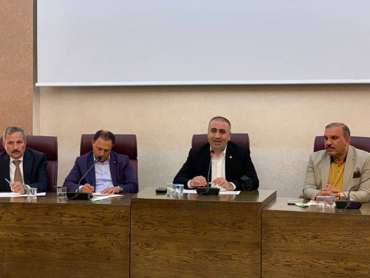 MHP Hatay Mİlletvekili Lütfi Kaşıkçı Sektör toplantılarına devam ediyor.