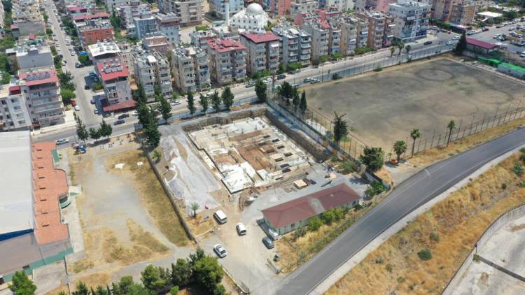 İSKENDERUN BELEDİYE BAŞKANI FATİH TOSYALI: SAKARYA -YÜZME HAVUZU İNŞAATI HIZLA DEVAM EDİYOR