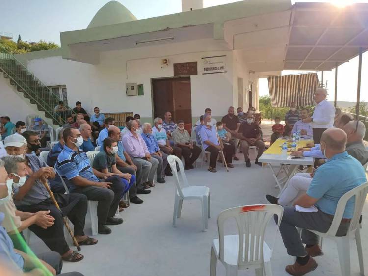 BELEDİYE BAŞKANI FATİH TOSYALI  CEBİKE 'DE VATANDAŞLAR İLE BİR ARAYA GELDİ