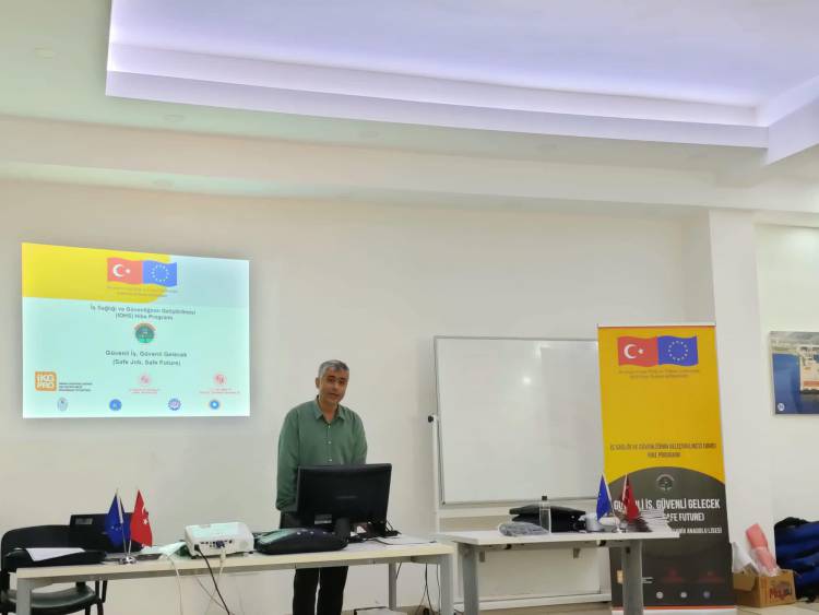 İTSO’nun da Ortağı Olduğu Güvenli İş Güveli  Gelecek Projesi Eğitimleri Devam Ediyor