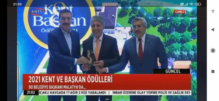 AYHAN YAVUZ 2. KEZ TÜRKİYE’DEKİ EN BAŞARILI BELEDİYE BAŞKALARINDAN OLDU