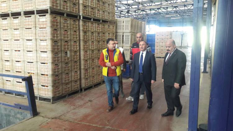 DÖRTYOL’DA İHRACAT FİRMASINA ZİYARET