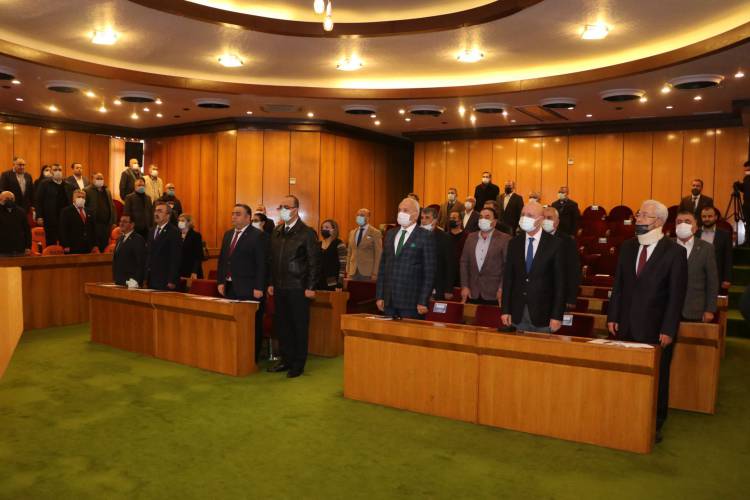 İSKENDERUN BELEDİYE MECLİSİ TOPLANDI İskenderun Belediye Meclisi gündeminde bulunan konuları görüşmek üzere Belediye Meclis Salonunda toplandı.