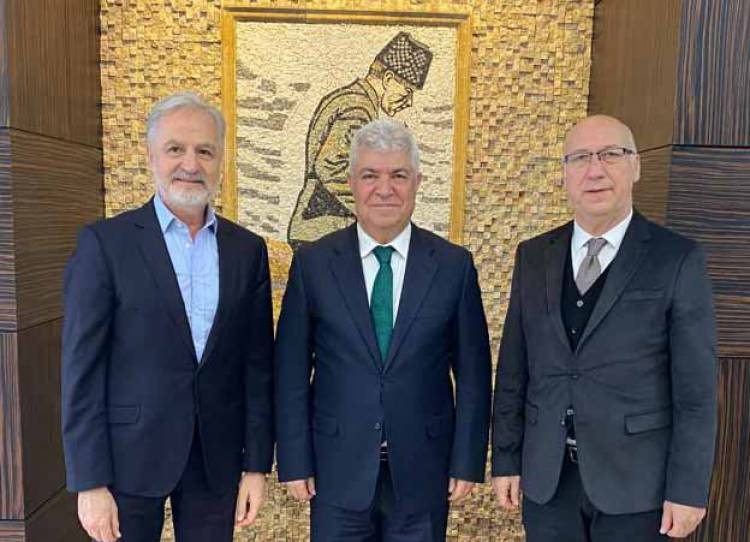 İTSO Başkanı Yılmaz’dan Payas OSB Başkanı Osman Tufan’a Nezaket Ziyareti “Bölgemiz Sanayicilerinin Sorunları Görüşüldü”