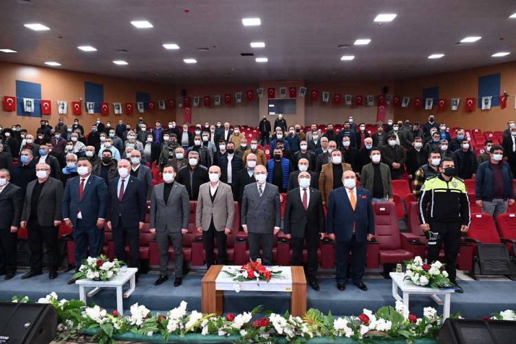 BAŞKAN KADİR KARA, HAYATA GEÇİRECEĞİ DEV PROJELERİNİ TOPLU TAŞIMACILIK SEKTÖRÜ TEMSİLCİLERİNE  ANLATTI