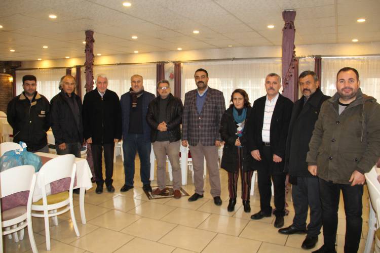 BÜYÜK BİRLİK PARTİSİ GAZETECİLERİ AĞIRLADI