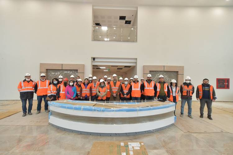 AFD Türkiye Direktörü Tanguy Denieul, Dörtyol Yeni Devlet  Hastanesini ziyaret etti