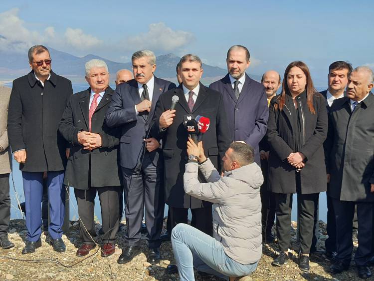 AK PARTİ HEYETİ’NDEN TAHTAKÖPRÜ BARAJINA İNCELEME