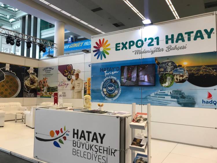 HATAY’IN GÜZELLİKLERİ ANKARA’DA BAŞKENT’TE EXPO 2021 HATAY RÜZGÂRI