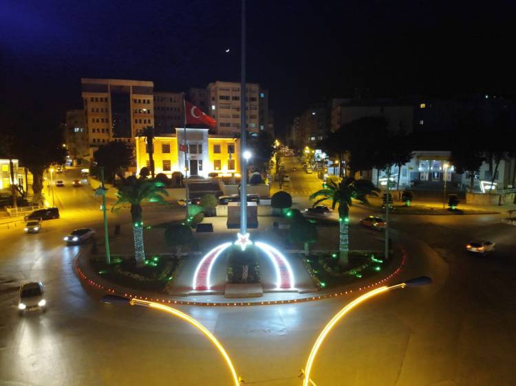 HATAY’IN IŞIKLARI MAVİ KIRMIZI