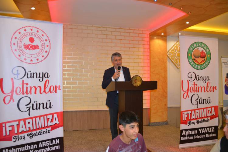 YAVUZ;" YETİMLERİMİZ İLE GEÇİRDİĞİM O DAKİKALAR HAYATIMIN EN ANLAMLI VE EN  GÜZEL DAKİKALARI OLDU"