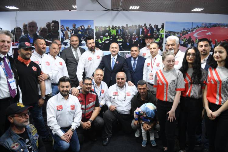 Ulaştırma ve Altyapı Bakanımız Adil Karaismailoğlu, Motobike İstanbul 2022 Fuarı açılış törenine katıldı