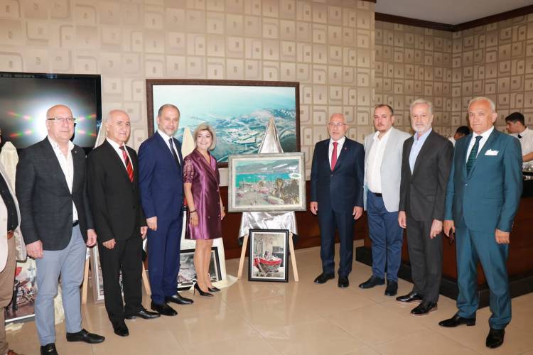 İTSO’nun Ev Sahipliğinde Rolyef Resim Sergisi Açıldı