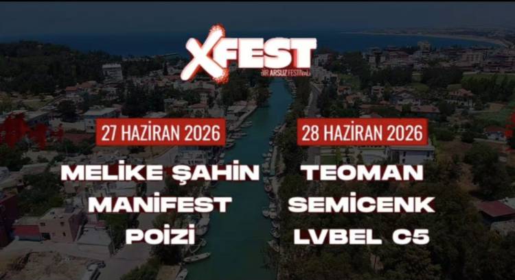 XFEST 2026 Arsuz’da Müzik Rüzgârı Estirecek